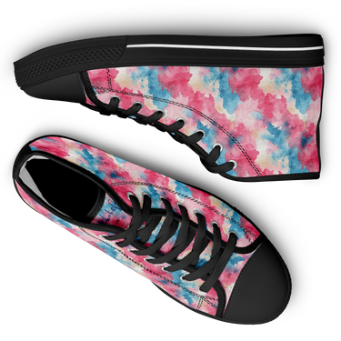 Chokefish™ Urban Peak Retro High Tops-Acid-Wash-001-2